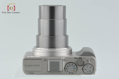【中古】SONY ソニー Cyber-shot DSC-HX50V シルバー コンパクトデジタルカメラ 元箱付き 多言語対応