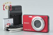 【中古】SONY ソニー Cyber-shot DSC-W270 レッド デジタルスチルカメラ 元箱付き