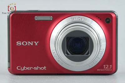 【中古】SONY ソニー Cyber-shot DSC-W270 レッド デジタルスチルカメラ 元箱付き