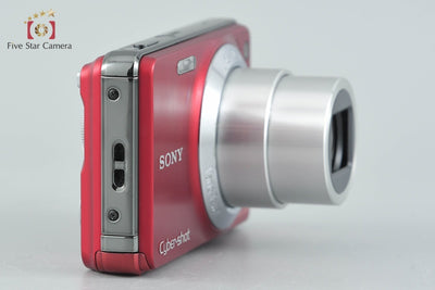【中古】SONY ソニー Cyber-shot DSC-W270 レッド デジタルスチルカメラ 元箱付き