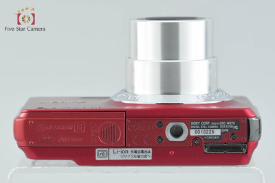 【中古】SONY ソニー Cyber-shot DSC-W270 レッド デジタルスチルカメラ 元箱付き