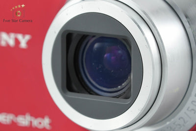 【中古】SONY ソニー Cyber-shot DSC-W270 レッド デジタルスチルカメラ 元箱付き