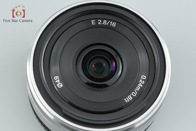 【中古】SONY ソニー E 16mm f/2.8 SEL16F28