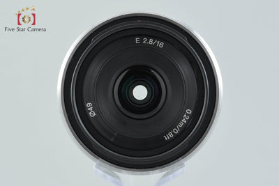 【中古】SONY ソニー E 16mm f/2.8 SEL16F28