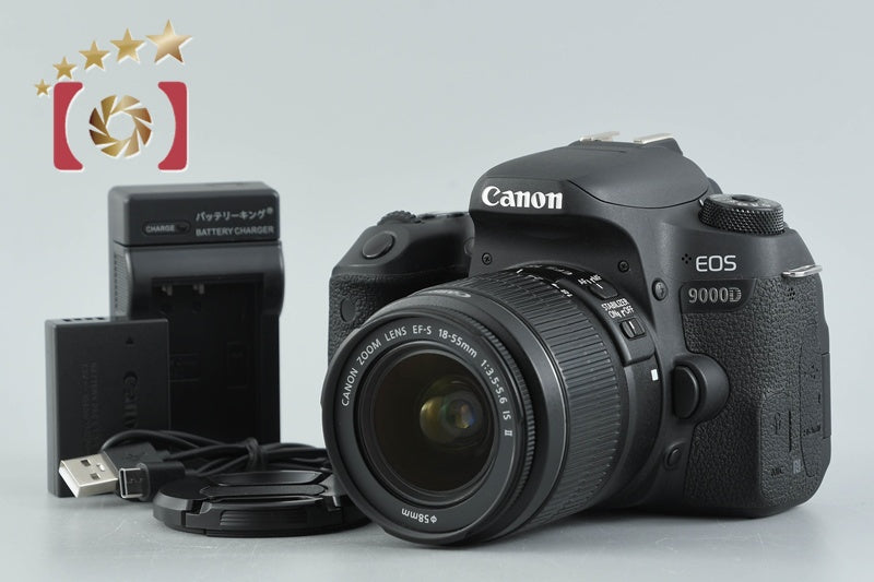 [Used] Canon EOS 9000D + EF-S 18-55mm f/3.5-5.6 IS II, low shutter count
