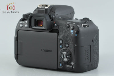 【中古】Canon キヤノン EOS 9000D + EF-S 18-55mm f/3.5-5.6 IS II シャッター回数僅少