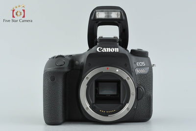 【中古】Canon キヤノン EOS 9000D + EF-S 18-55mm f/3.5-5.6 IS II シャッター回数僅少
