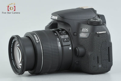 【中古】Canon キヤノン EOS 9000D + EF-S 18-55mm f/3.5-5.6 IS II シャッター回数僅少