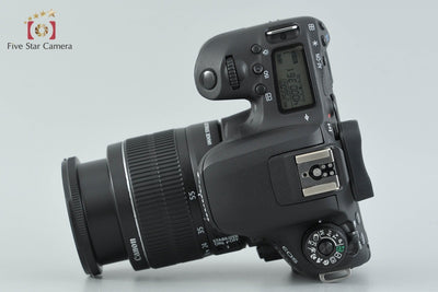 【中古】Canon キヤノン EOS 9000D + EF-S 18-55mm f/3.5-5.6 IS II シャッター回数僅少