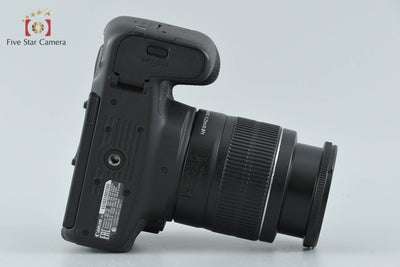 【中古】Canon キヤノン EOS 9000D + EF-S 18-55mm f/3.5-5.6 IS II シャッター回数僅少