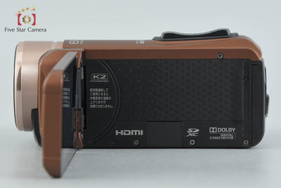 【中古】JVC ケンウッド Everio GZ-F200-T ライトブラウン デジタルビデオカメラ