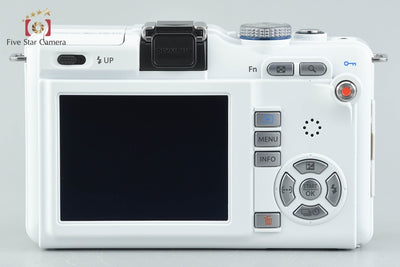 【中古】OLYMPUS オリンパス PEN Lite E-PL1s ホワイト + M.ZUIKO DIGITAL ED 14-42mm f/3.5-5.6 II R + M.ZUIKO DIGITAL ED 40-150mm f/4-5.6