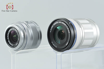 【中古】OLYMPUS オリンパス PEN Lite E-PL1s ホワイト + M.ZUIKO DIGITAL ED 14-42mm f/3.5-5.6 II R + M.ZUIKO DIGITAL ED 40-150mm f/4-5.6