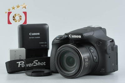 【中古】Canon キヤノン PowerShot SX60 HS ブラック コンパクトデジタルカメラ