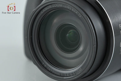 【中古】Canon キヤノン PowerShot SX60 HS ブラック コンパクトデジタルカメラ