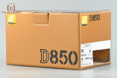 【中古】Nikon ニコン D850 デジタル一眼レフカメラ シャッター回数僅少 元箱付き