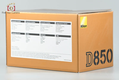 【中古】Nikon ニコン D850 デジタル一眼レフカメラ シャッター回数僅少 元箱付き