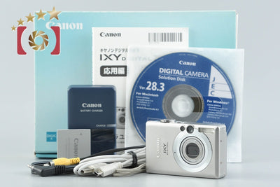 【中古】Canon キヤノン IXY Digital 70 シルバー コンパクトデジタルカメラ 元箱付き