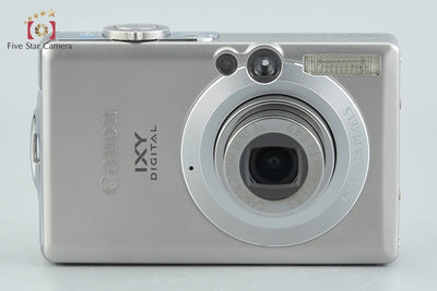 【中古】Canon キヤノン IXY Digital 70 シルバー コンパクトデジタルカメラ 元箱付き