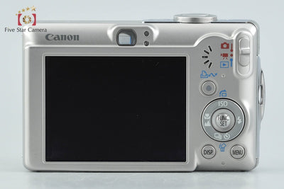 【中古】Canon キヤノン IXY Digital 70 シルバー コンパクトデジタルカメラ 元箱付き