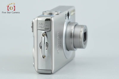 【中古】Canon キヤノン IXY Digital 70 シルバー コンパクトデジタルカメラ 元箱付き