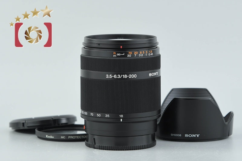 【中古】SONY ソニー E 18-200mm f/3.5-6.3 OSS LE SEL18200 ブラック