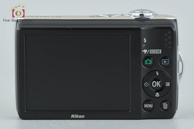 【中古】Nikon ニコン COOLPIX L22 シャンパンシルバー コンパクトデジタルカメラ