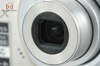 【中古】Nikon ニコン COOLPIX L22 シャンパンシルバー コンパクトデジタルカメラ