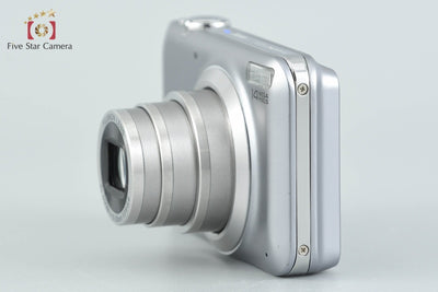 【中古】FUJIFILM 富士フイルム FINEPIX JX180 シルバー コンパクトデジタルカメラ