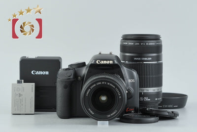 【中古】Canon キヤノン EOS Kiss X2 ダブルズームキット シャッター回数僅少
