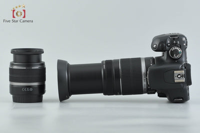 【中古】Canon キヤノン EOS Kiss X2 ダブルズームキット シャッター回数僅少