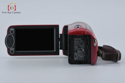 【中古】Panasonic パナソニック HDC-TM25 レッド ビデオカメラ