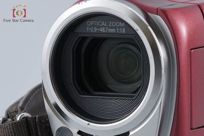 【中古】Panasonic パナソニック HDC-TM25 レッド ビデオカメラ