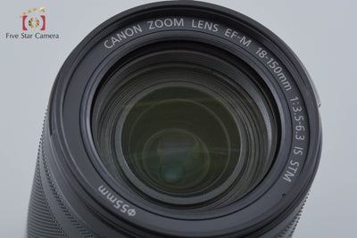 【中古】Canon キヤノン EF-M 18-150mm f/3.5-6.3 IS STM ブラック