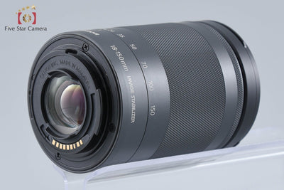 【中古】Canon キヤノン EF-M 18-150mm f/3.5-6.3 IS STM ブラック