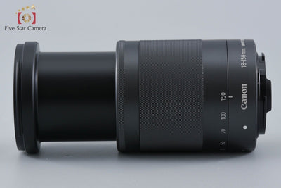 【中古】Canon キヤノン EF-M 18-150mm f/3.5-6.3 IS STM ブラック