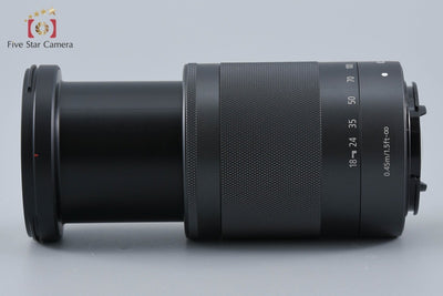 【中古】Canon キヤノン EF-M 18-150mm f/3.5-6.3 IS STM ブラック