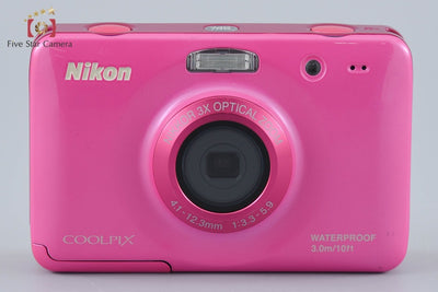 【中古】Nikon ニコン COOLPIX S30 ピンク コンパクトデジタルカメラ