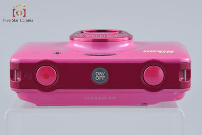 【中古】Nikon ニコン COOLPIX S30 ピンク コンパクトデジタルカメラ