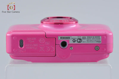 【中古】Nikon ニコン COOLPIX S30 ピンク コンパクトデジタルカメラ