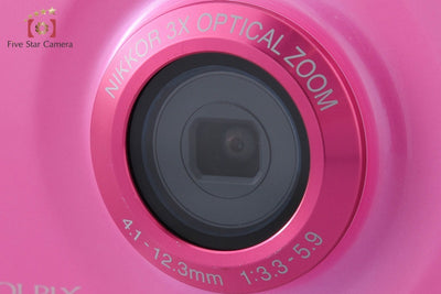 【中古】Nikon ニコン COOLPIX S30 ピンク コンパクトデジタルカメラ