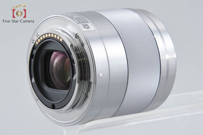 【中古】SONY ソニー E 50mm f/1.8 OSS SEL50F18 シルバー