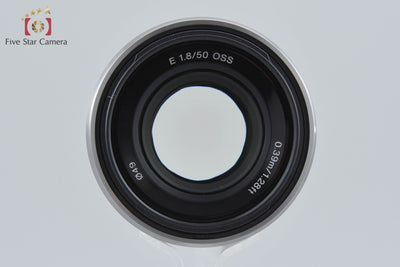 【中古】SONY ソニー E 50mm f/1.8 OSS SEL50F18 シルバー