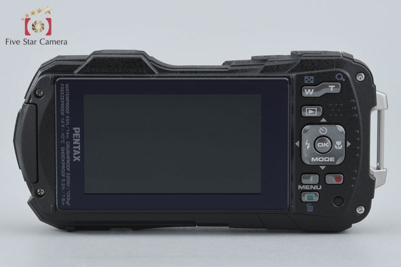 中古】RICOH リコー PENTAX ペンタックス WG-90 ブラック 防水