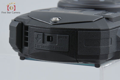 【中古】RICOH リコー PENTAX ペンタックス WG-90 ブラック 防水アクションカメラ シャッター回数僅少 元箱付き