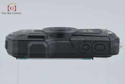【中古】RICOH リコー PENTAX ペンタックス WG-90 ブラック 防水アクションカメラ シャッター回数僅少 元箱付き