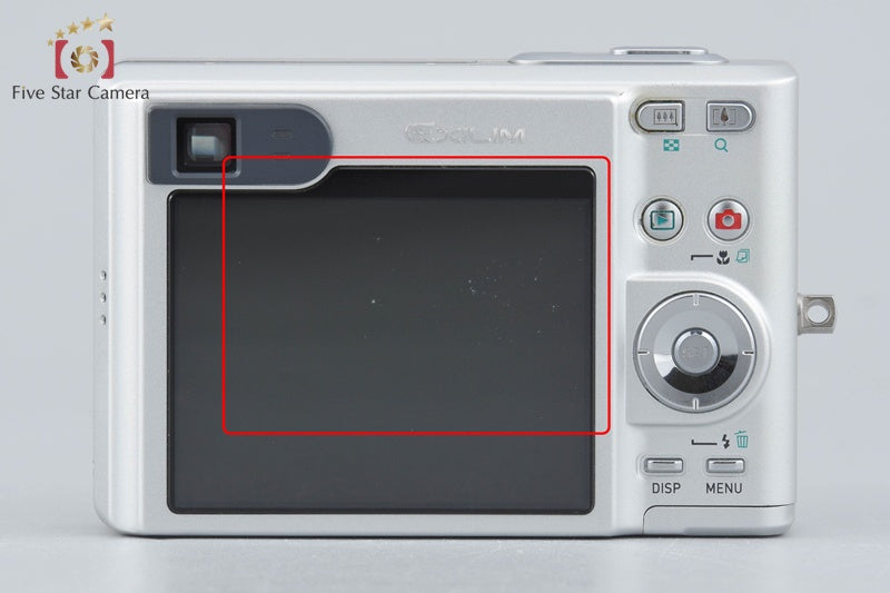 中古】Casio カシオ EXILIM EX-Z55 シルバー コンパクトデジタルカメラ