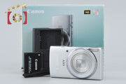 【中古】Canon キヤノン IXY 140 シルバー コンパクトデジタルカメラ 元箱付き