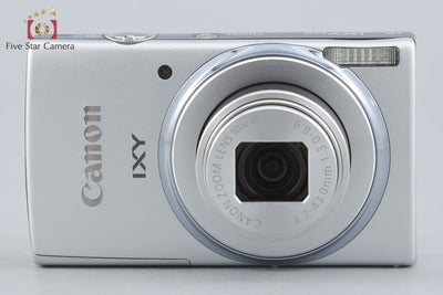 【中古】Canon キヤノン IXY 140 シルバー コンパクトデジタルカメラ 元箱付き