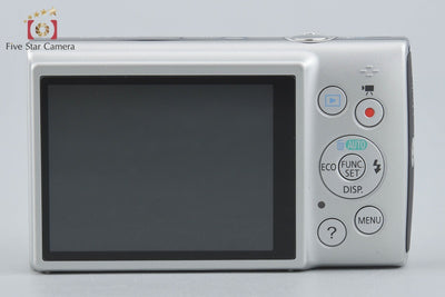 【中古】Canon キヤノン IXY 140 シルバー コンパクトデジタルカメラ 元箱付き